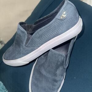 Tory Burch Blue Slip-On Sneakers